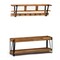 Alaterre Furniture Ryegate Natural Live Edge 48" Bench with Coat Hook Shelf Set AWCC042420 - alternate 1